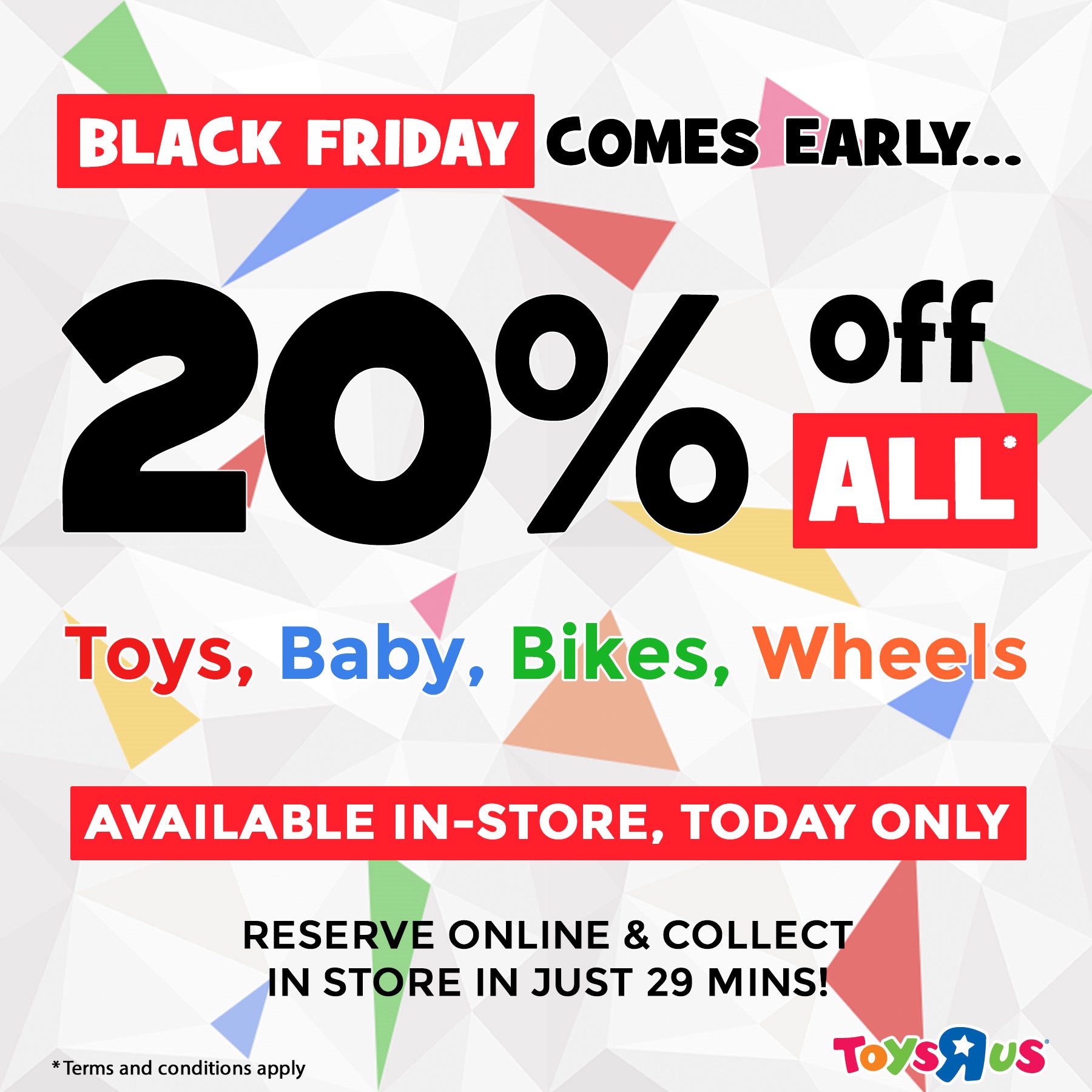 Toys&quot;R&quot;Us flash sale: Black Friday comes a week early - Money saving blog - Mrs Bargain Hunter